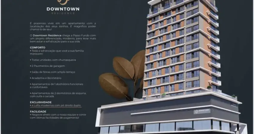 Apartamento com 1 quarto à venda no Centro, Passo Fundo 