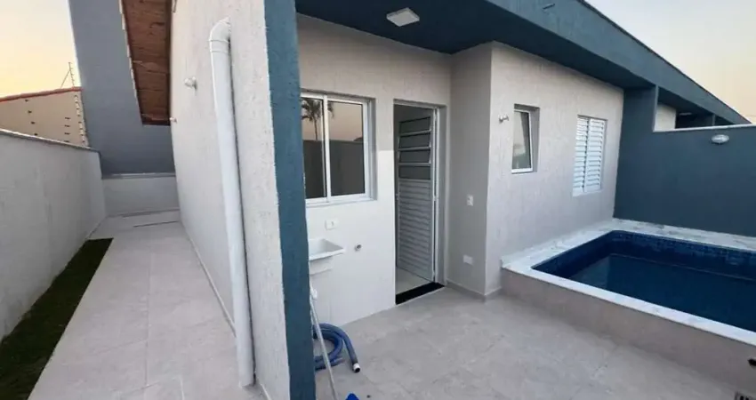 Casa em condomínio para venda em itanhaém, 2 dormitórios, 1 suíte, 1 banheiro, 1 vaga