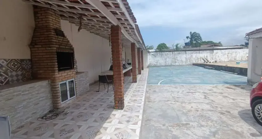 Casa para venda em itanhaém, balneário gaivota, 4 dormitórios, 1 suíte, 1 banheiro, 10 vagas