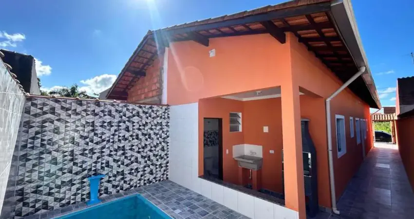 Casa para Venda em Itanhaém, Tupy, 2 dormitórios, 1 suíte, 2 banheiros, 2 vagas