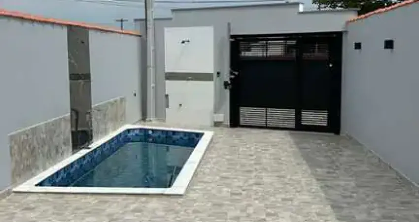 Casa para Venda em Mongaguá, Jussara, 2 dormitórios, 1 suíte, 2 banheiros, 2 vagas