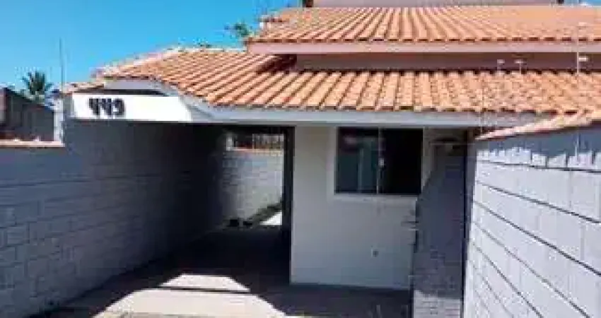 Casa para venda em itanhaém, jardim das palmeiras, 2 dormitórios, 1 suíte, 1 banheiro, 1 vaga