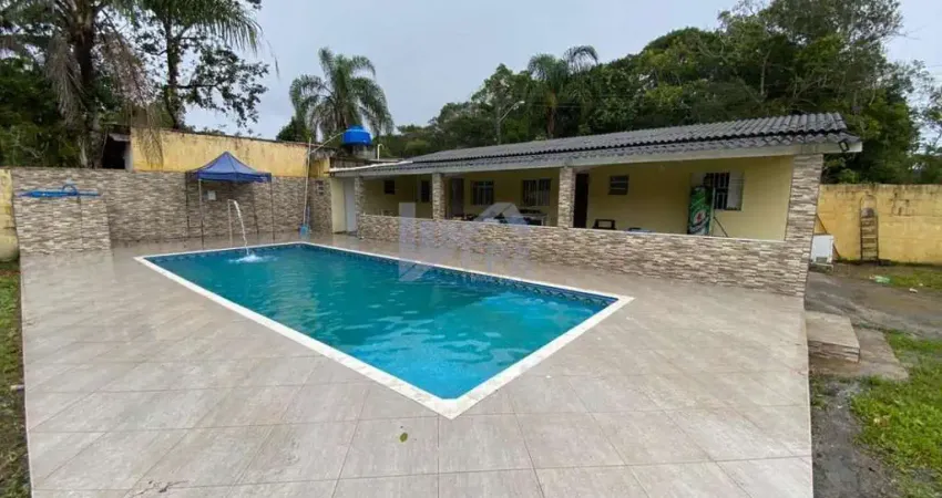 Chácara para venda em itanhaém, chácaras bopiranga, 2 dormitórios, 1 suíte, 2 banheiros, 10 vagas