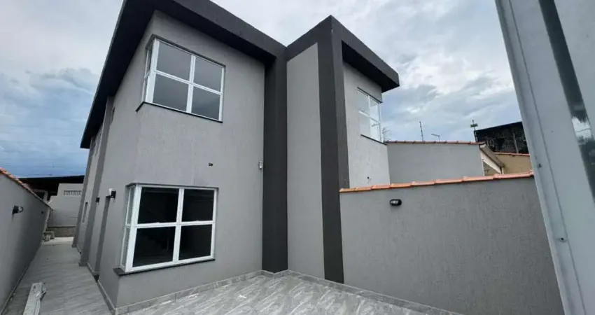 Sobrado para venda em itanhaém, balneário gaivota, 3 dormitórios, 1 suíte, 4 banheiros, 2 vagas