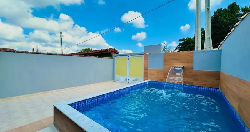 Casa para venda em itanhaém, cabuçu, 2 dormitórios, 1 suíte, 1 banheiro, 2 vagas