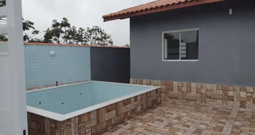 Casa para venda em itanhaém, jardim jamaica, 2 dormitórios, 1 suíte, 1 banheiro, 2 vagas