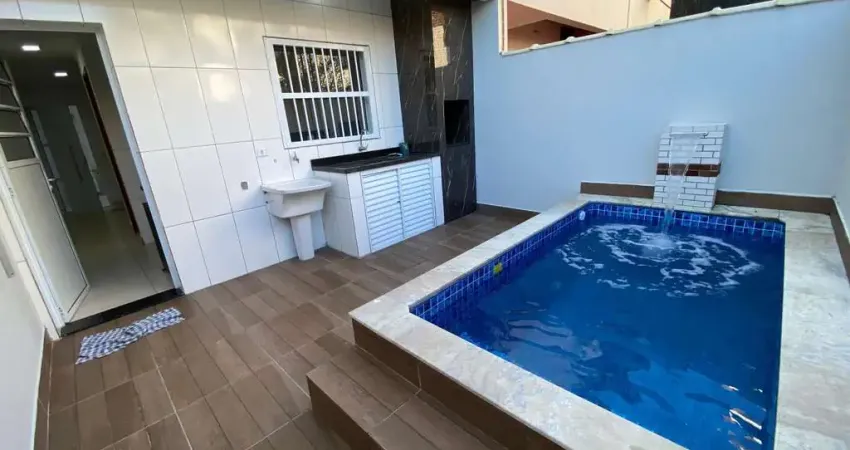 Casa para venda em mongaguá, plataforma, 2 dormitórios, 2 suítes, 1 banheiro, 2 vagas