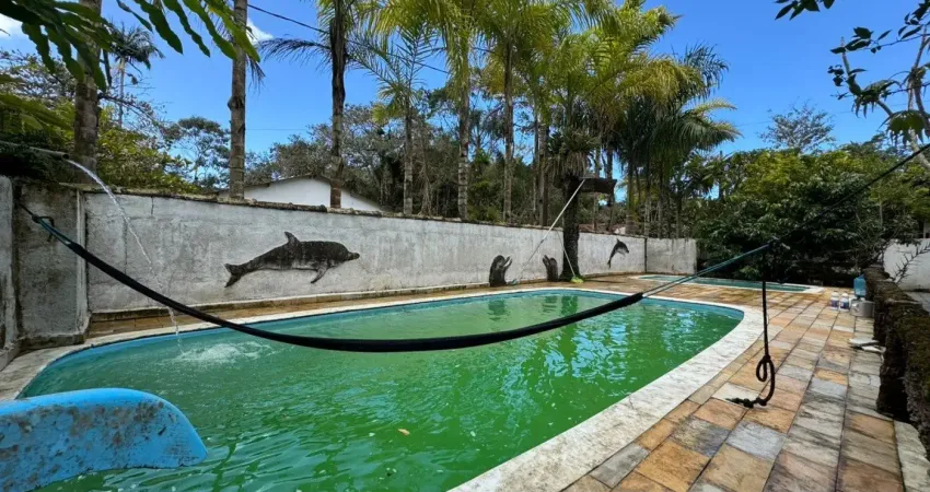 Chácara com piscina para venda, na cidade de peruibe, litoral sul de sp