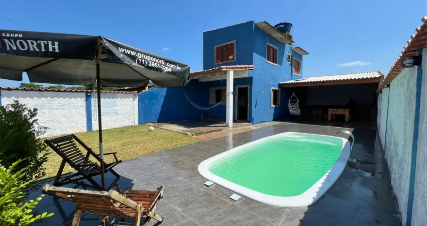Casa com piscina para venda, na praia em itanhaém litoral sul de sp