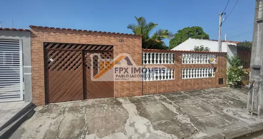 Casa para venda em itanhaém, balneário gaivota, 2 dormitórios, 2 banheiros, 1 vaga