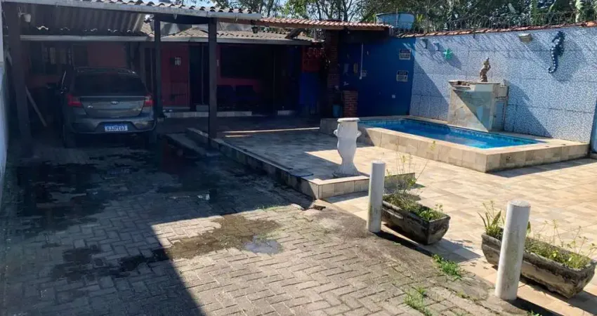 Casa para venda em itanhaém, jardim das palmeiras, 2 dormitórios, 2 banheiros, 3 vagas