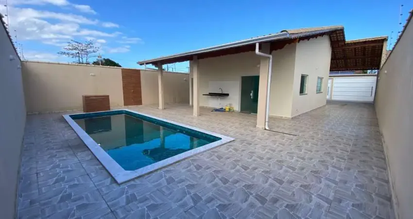 Casa para venda em itanhaém, cibratel 2, 3 dormitórios, 1 suíte, 2 banheiros
