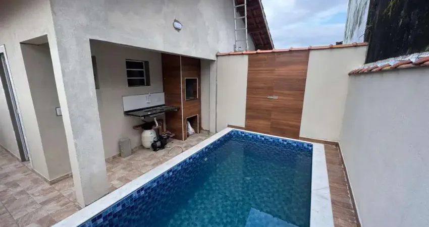 Casa para Venda em Itanhaém, Nossa Senhora do Sion, 2 dormitórios, 1 suíte, 1 banheiro, 2 vagas