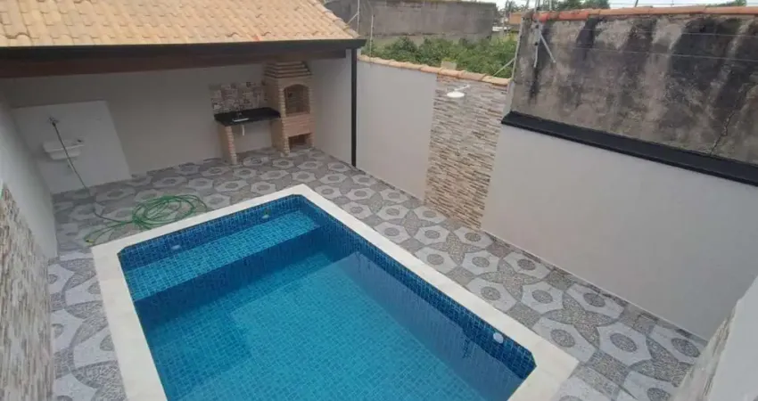 Casa para Venda em Itanhaém, Jardim Grandesp, 2 dormitórios, 1 suíte, 2 banheiros, 2 vagas