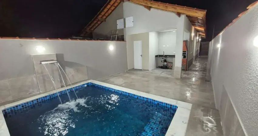 Casa para venda em itanhaém, jardim são fernando, 2 dormitórios, 1 suíte, 2 banheiros, 2 vagas