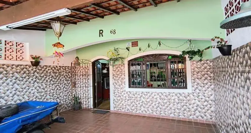 Casa para venda em itanhaém, agenor de campos, 2 dormitórios, 1 suíte, 1 banheiro, 2 vagas