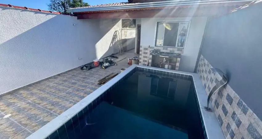 Casa para venda em itanhaém, nova itanhaém, 2 dormitórios, 1 suíte, 1 banheiro, 2 vagas