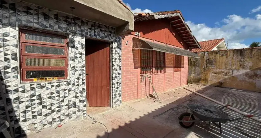 Casa para venda em itanhaém, gaivotas, 2 dormitórios, 1 banheiro, 3 vagas