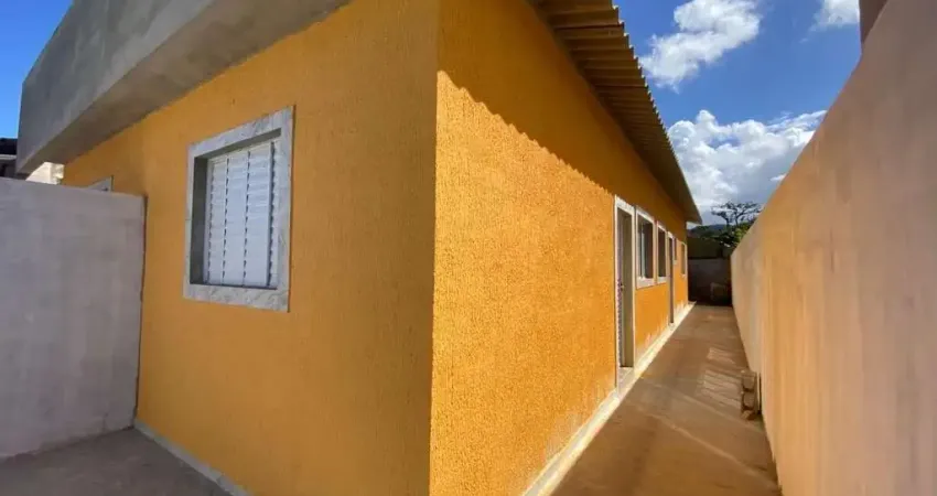 Casa para venda em itanhaém, gaivotas, 2 dormitórios, 1 banheiro, 2 vagas