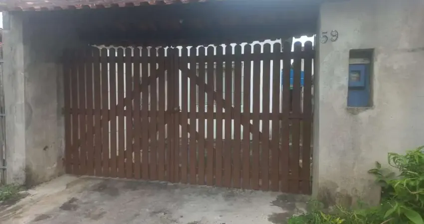 Casa para venda em itanhaém, gaivotas, 1 dormitório, 1 banheiro, 2 vagas