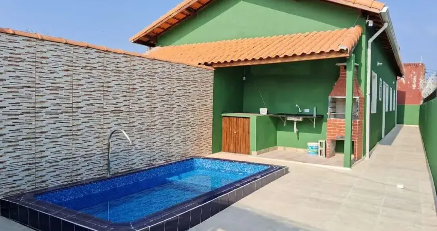 Casa para venda em itanhaém, 2 dormitórios, 1 suíte, 1 banheiro, 1 vaga