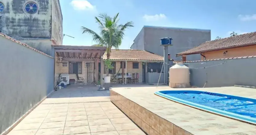 Casa para venda em itanhaém, luiza mar mirim, 2 dormitórios, 1 suíte, 1 banheiro, 5 vagas