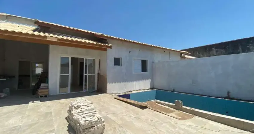 Casa para venda em itanhaém, califórnia, 2 dormitórios, 1 suíte, 1 banheiro, 2 vagas