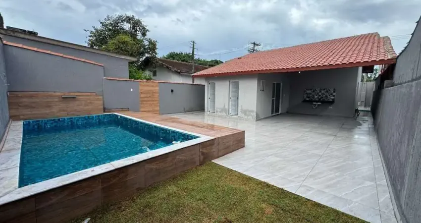 Casa para venda em itanhaém, belas artes, 2 dormitórios, 1 suíte, 1 banheiro, 3 vagas