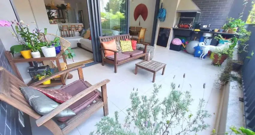 Lindo apartamento garden entre o brooklin novo e o campo belo