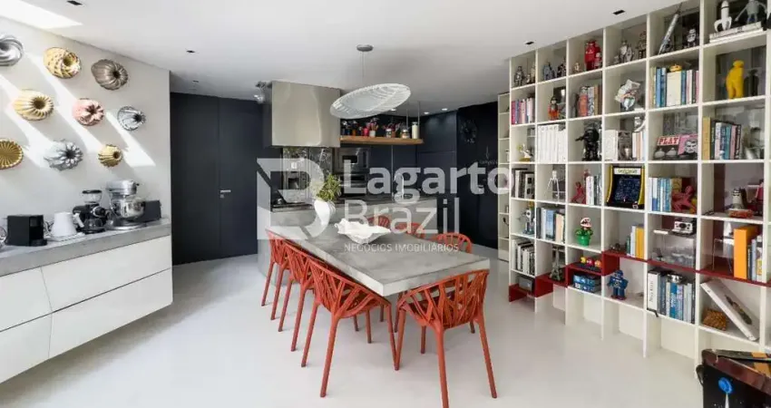 Cobertura com 202 m², 2 quartos sendo 2 suítes à venda no bairro moema índios.