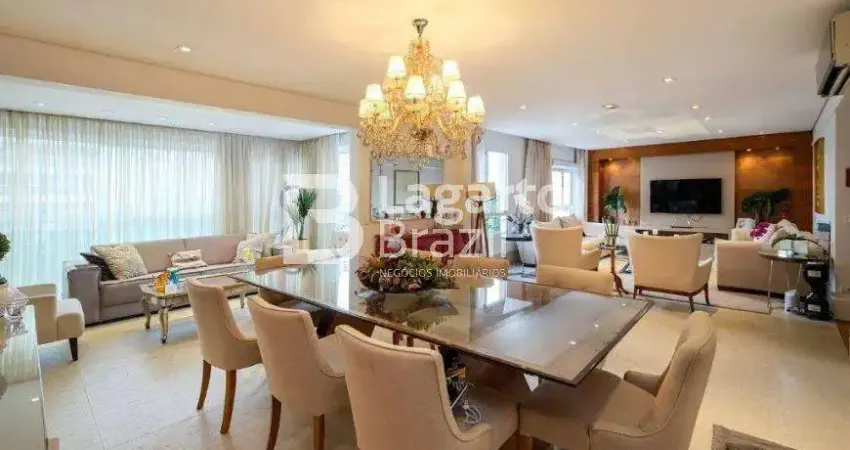 Apartamento com 210 m², 3 dormitórios, sendo 3 suítes à venda no bairro vila olímpia.