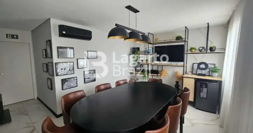 Apartamento com 58 m², 2 quartos sendo 1 suíte à venda no bairro chácara santo antônio.