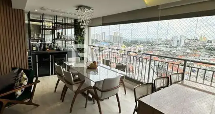 Apartamento com 115 m², 3 quartos sendo 3 suítes à venda no bairro tatuapé.