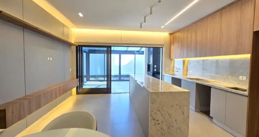 Apartamento garden semi-mobiliado novo com móveis sob medida