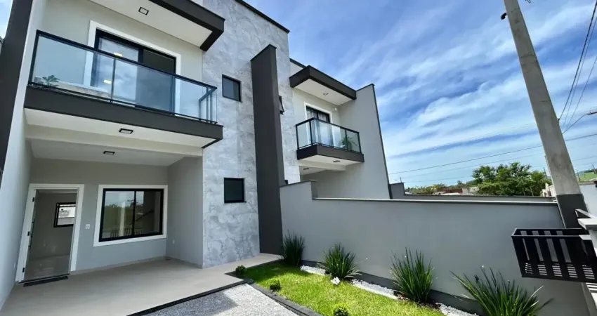 Sobrado 02 dormitórios sendo 01 suíte no bairro forquilhas em são josé-sc