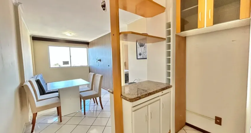 Apartamento 02 dormitórios com 01 vaga de garagem e vista mar no bairro serraria em são josé-sc