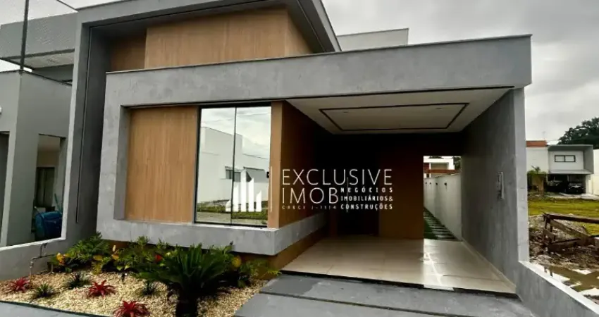 Porto marina casa térrea com 3 suítes sendo 1 master com closet