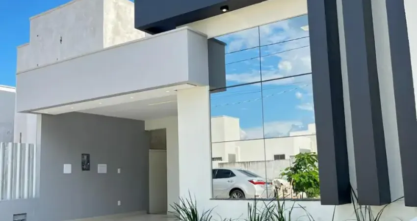 Porto marina casa térrea com 3 quartos sendo 2 suítes (master com closet)