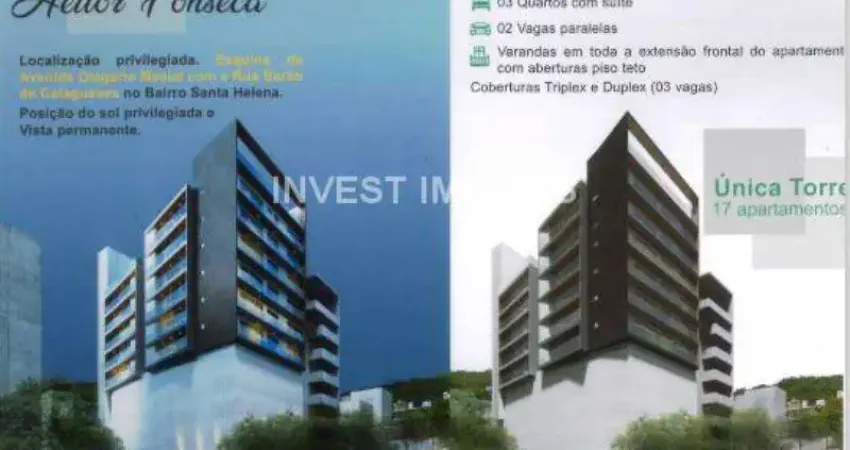 Apartamento com 3 quartos à venda na Rua Olegário Maciel, 20, Santa Helena, Juiz de Fora