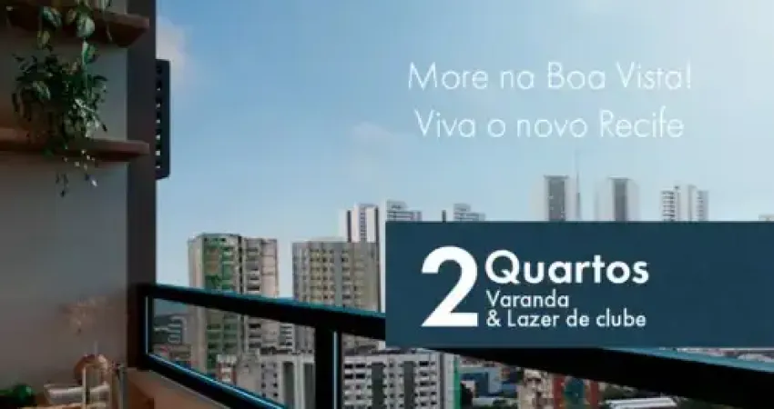 Morar ou investir - like boa vista, 2 quartos, excelente localização