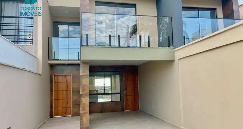 Casa com 165m² com suíte e área gourmed no bairro são pedro - juiz de fora mg