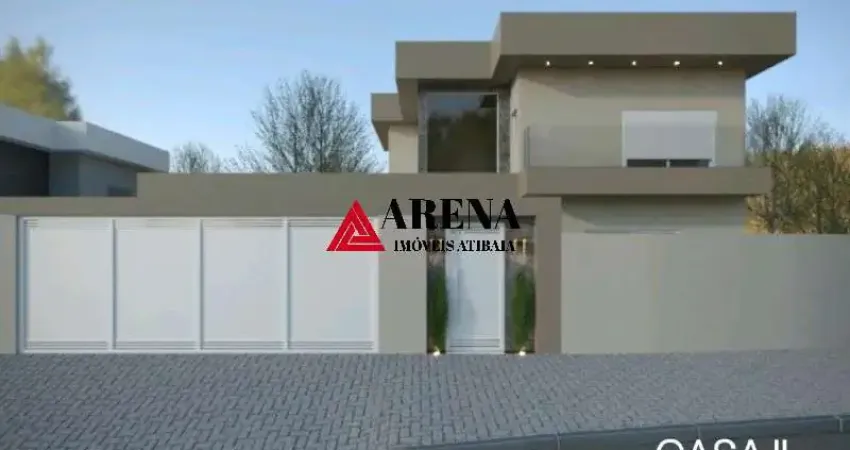 Casa à venda em atibaia-sp, no loteamento loanda: 4 quartos, 3 suítes, 3 salas, 4 banheiros, 4 vagas de garagem, 177 m².