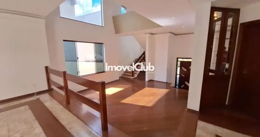 Alphaville residencial 04 - casa em condomínio com 04 amplas suítes e 03 vagas cobertas na garagem