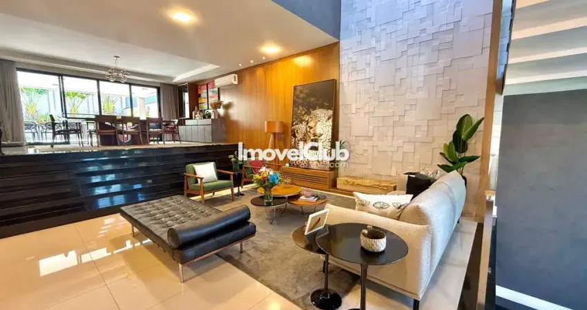 Residencial tamboré 10 - casa à venda no bairro tamboré, com 04 suítes, lazer completo, 04 vagas, repleta de armários - santana de parnaíba/sp