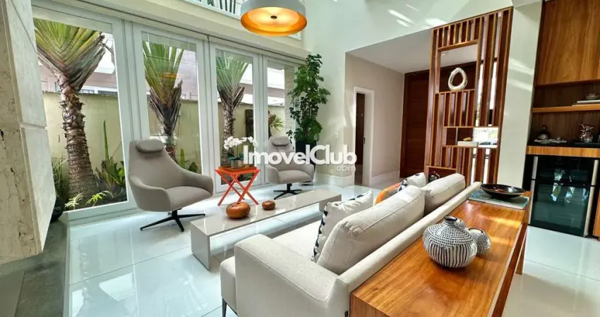 Residencial tamboré 11 - casa alto padrão com 04 amplas suítes com armários