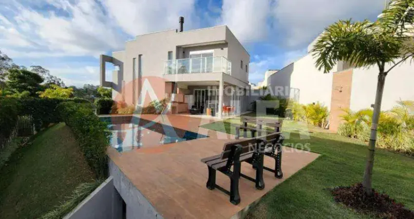 Casa alto padrão com 4 dormitórios - condomínio residencial vintage arte de morar - paisagem renoir - granja viana - cotia/sp