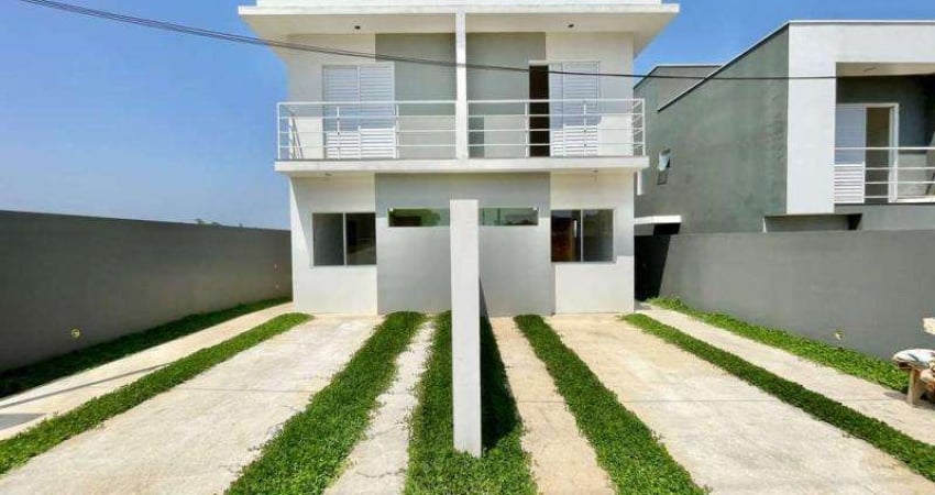 Sobrado com 03 Dormitorios - Condominio Florada Raízes - Agua Espraiada - Caucaia do Alto/SP