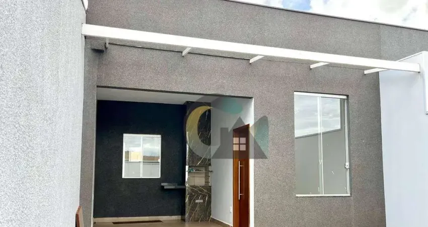Casa com 2 dormitórios à venda, 78 m² por r$ 295.000 - parque residencial minerva - barretos/são paulo