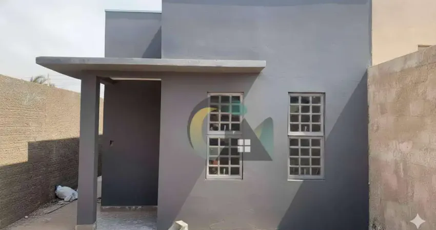 Casa com 2 dormitórios à venda por r$ 215.000 - parque residencial minerva - barretos/sp