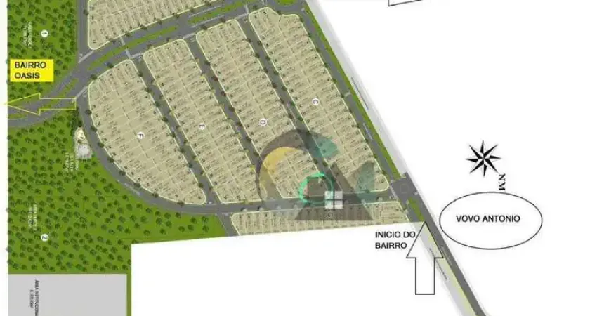 Terreno para alugar, 330 m² por r$ 6.000,00/mês - residencial prata - barretos/sp